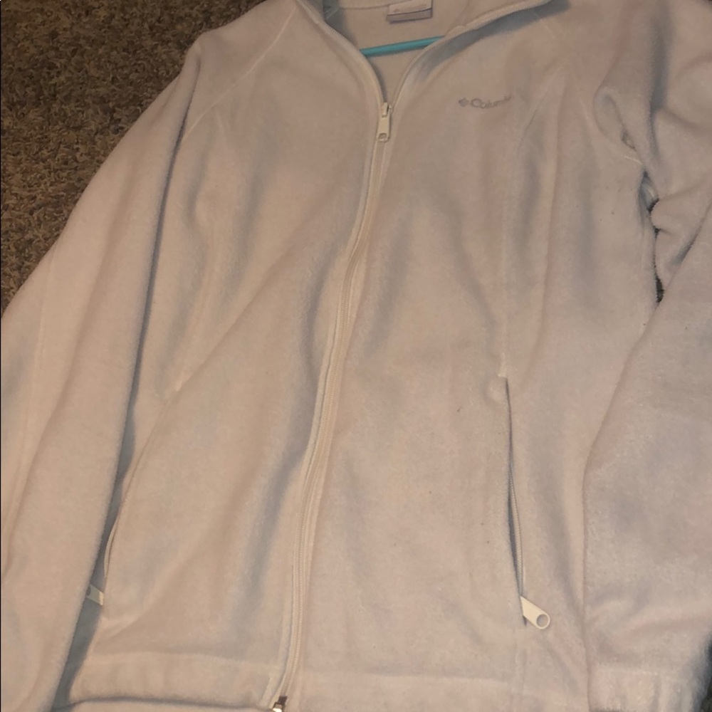 Fleece zip up jacket